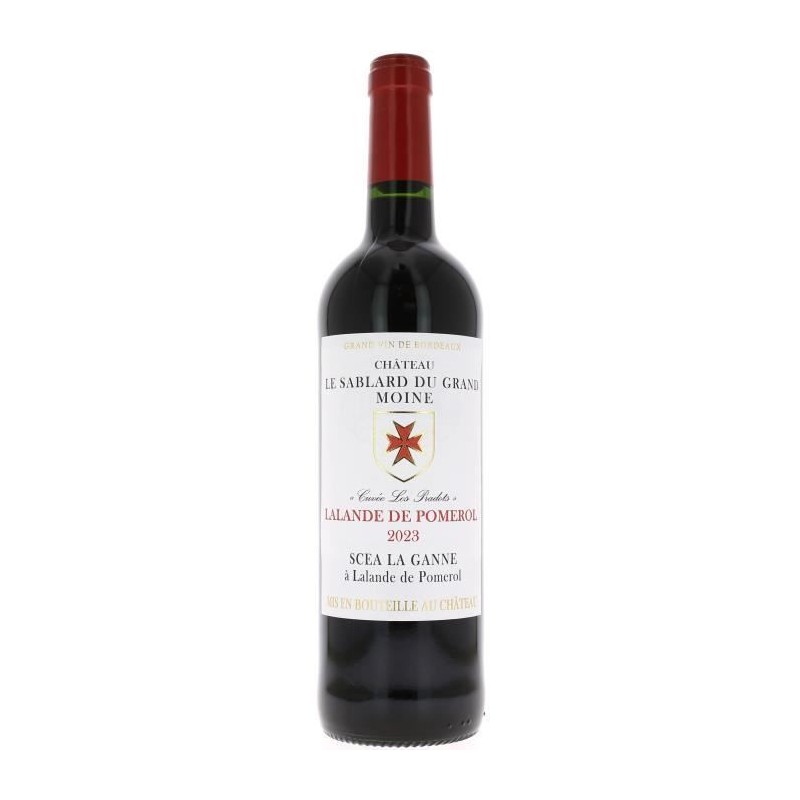 Château La Sablard du Grand Moine 2023 Lalande de Pomerol - Vin rouge Château La Sablard du Grand Moine 2023 Lalande de Pomerol - Vin rouge