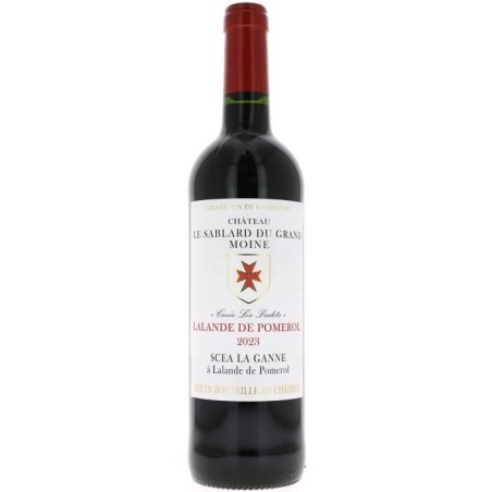 Château La Sablard du Grand Moine 2023 Lalande de Pomerol - Vin rouge