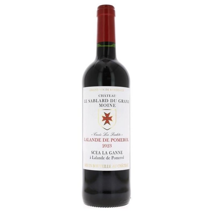 Château La Sablard du Grand Moine 2023 Lalande de Pomerol - Vin rouge de Bordeaux