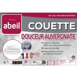 Couette chaude 400gr/m² Douceur Auvergnate - 200 x 200 cm - 2 personn