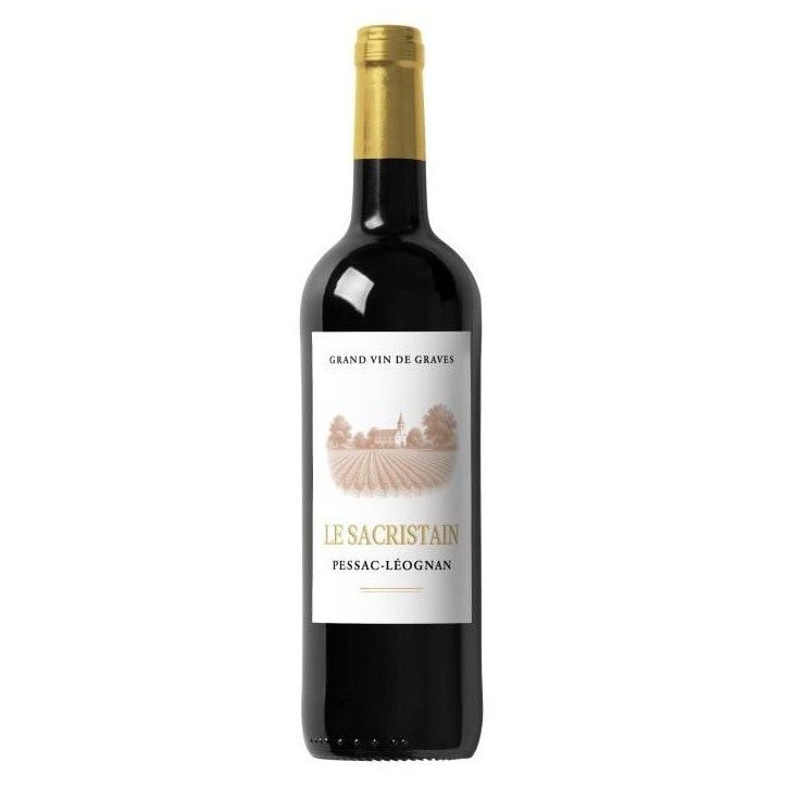 Le Sacristain 2021 Pessac-Léognan - Vin rouge de Bordeaux