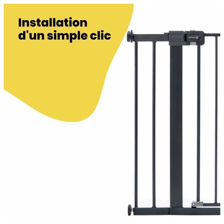 Safety 1st Extension de barriere de sécurité 14 cm Métal Noir Safety 1st Extension de barriere de sécurité 14 cm Métal Noir