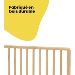 Modifier : SAFETY 1ST Wooden Bed Rail 110 cm, Barriere de lit bois, 18