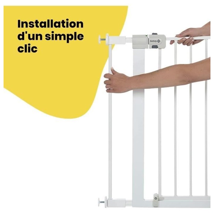 SAFETY 1ST Extension de barriere de sécurité 7 cm Blanc Métal SAFETY 1ST Extension de barriere de sécurité 7 cm Blanc Métal