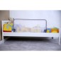 SAFETY 1ST Barriere de lit 90cm, 18 mois-5 ans, inclinable, Tissu lavable en maille, Auto-verrouillage, Gris/blanc SAFETY 1ST Barriere de lit 90cm, 18 mois-5 ans, inclinable, Tissu lavable en maille, Auto-verrouillage, Gris/blanc