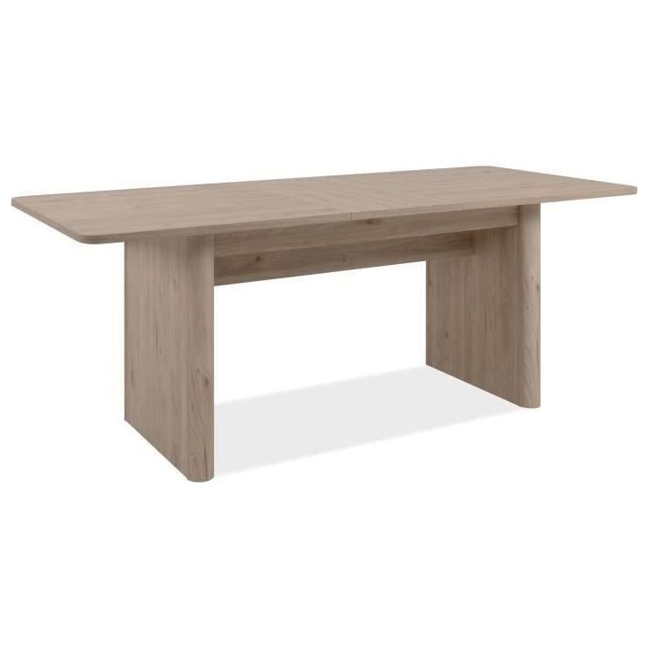 Table extensible - SAI - Rectangulaire - 10 personnes - 160/200 x 75 x 90 cm - Jackson Hickory