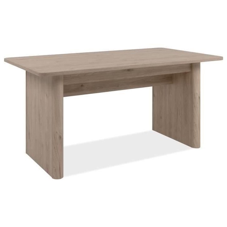 Table extensible - SAI - Rectangulaire - 10 personnes - 160/200 x 75 x 90 cm - Jackson Hickory