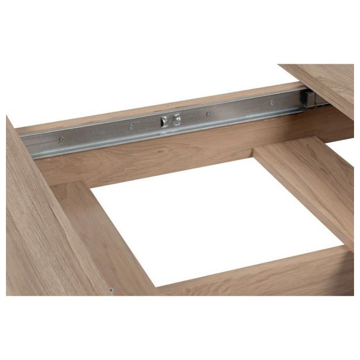 Table extensible - SAI - Rectangulaire - 10 personnes - 160/200 x 75 x 90 cm - Jackson Hickory