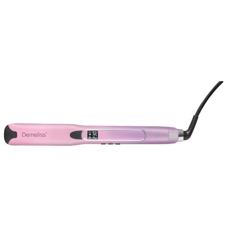 Lisseur vapeur - SAINT ALGUE - Demeliss TITANIUM V2.0 - Coloris Exclusif Rose/Violet - Lissage Haute Performance Lisseur vapeur - SAINT ALGUE - Demeliss TITANIUM V2.0 - Coloris Exclusif Rose/Violet - Lissage Haute Performance