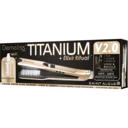Lisseur vapeur - SAINT ALGUE - Coffret Premium Demeliss TITANIUM V2.0
