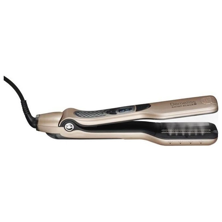 Lisseur vapeur - SAINT ALGUE - Demeliss TITANIUM - Lissage Haute Performance Hydratation Intense - Pour Tous Types de Cheveux Lisseur vapeur - SAINT ALGUE - Demeliss TITANIUM - Lissage Haute Performance Hydratation Intense - Pour Tous Types de Cheveux