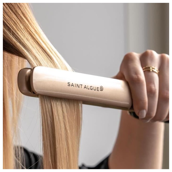 Lisseur - SAINT ALGUE - Demeliss GOLD 2 en 1 - Jusqu'a 230°C - Plaques Ultra Fines - Lissage Intense & Boucleus Longue Tenue Lisseur - SAINT ALGUE - Demeliss GOLD 2 en 1 - Jusqu'a 230°C - Plaques Ultra Fines - Lissage Intense & Boucleus Longue Tenue