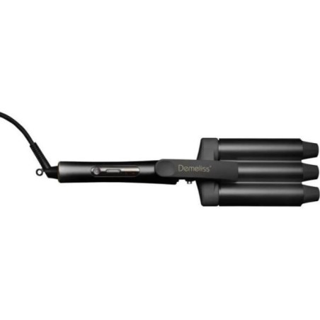 Fer a onuler - SAINT ALGUE - Coffret Demeliss WAVES BLACK - Coloris Exclusif + Soin Texturisant Naturel 150ml