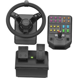 Simulateur de tracteur - Filaire - Saitek by Logitech G - Farm sim con
