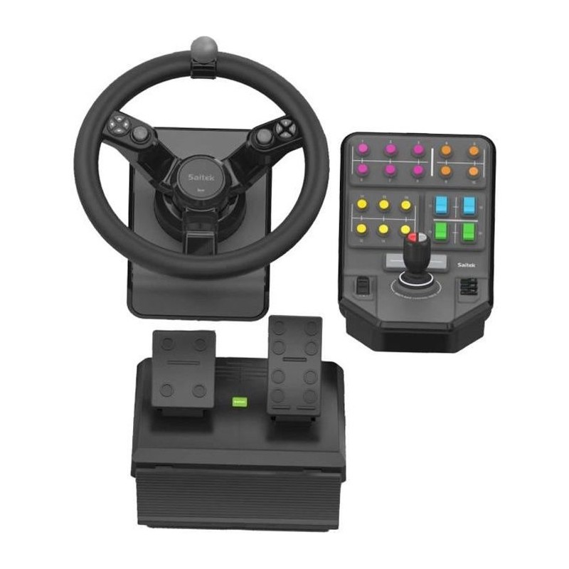 Simulateur de tracteur - Filaire - Saitek by Logitech G - Farm sim con Simulateur de tracteur - Filaire - Saitek by Logitech G - Farm sim con
