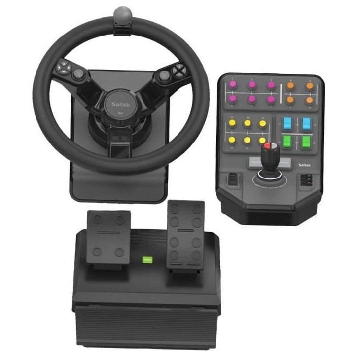 Simulateur de tracteur - Filaire - Saitek by Logitech G - Farm sim controller - Compatible PC - Noir Simulateur de tracteur - Filaire - Saitek by Logitech G - Farm sim controller - Compatible PC - Noir
