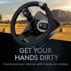 Simulateur de tracteur - Filaire - Saitek by Logitech G - Farm sim con