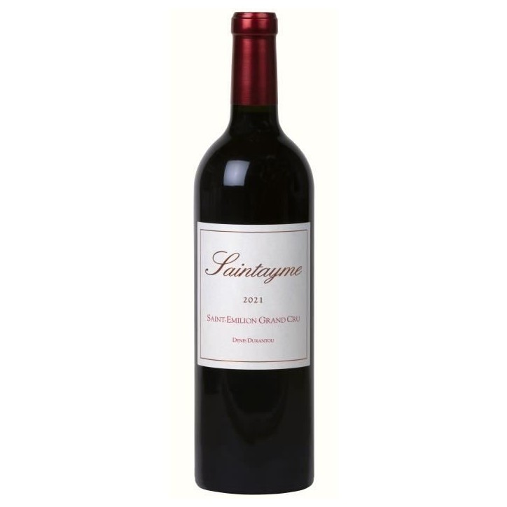 Denis Durantou Saintayme 2021 Saint-Emilion Grand Cru - Vin rouge de Bordeaux