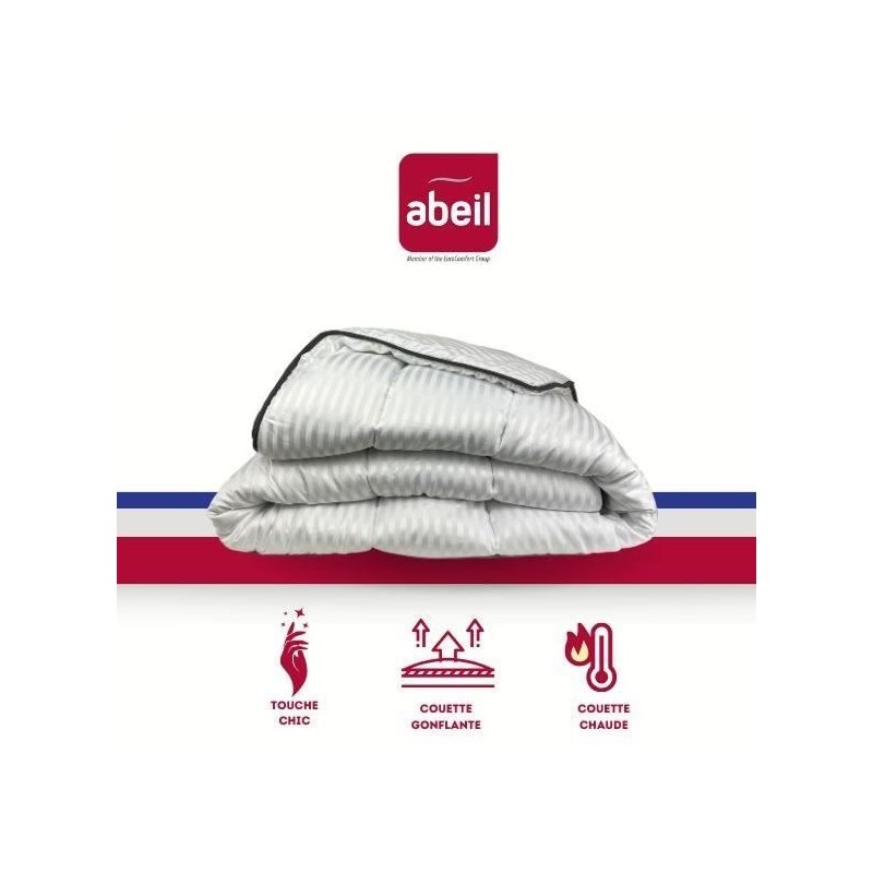 ABEIL Couette chaude Confort Hôtelier 220 x 240 cm ABEIL Couette chaude Confort Hôtelier 220 x 240 cm