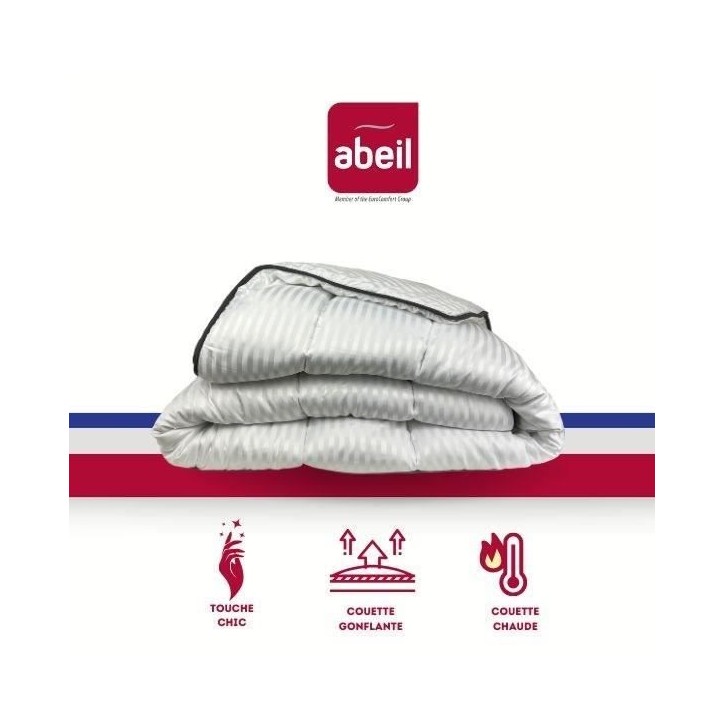ABEIL Couette chaude Confort Hôtelier 220 x 240 cm