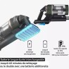 Aspirateur balai - SAMSUNG - Jet 95 complet - 210 AW - 60 min - Noir
