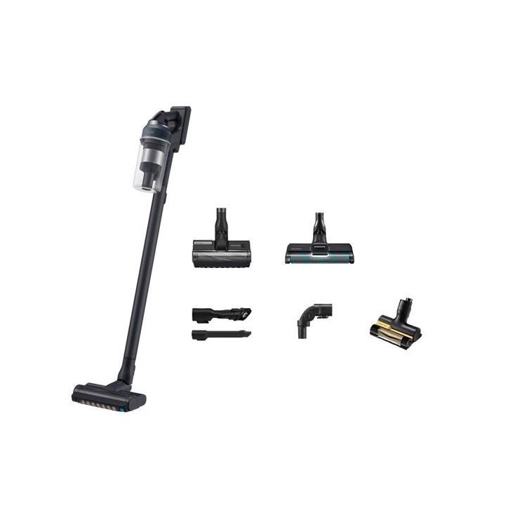 SAMSUNG Jet 85 Complete VS20C85G4TB - Aspirateur Balai sans fil - Puissance 210 AW - Autonomie 60 min - 3 brosses SAMSUNG Jet 85 Complete VS20C85G4TB - Aspirateur Balai sans fil - Puissance 210 AW - Autonomie 60 min - 3 brosses