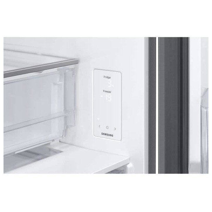 Réfrigérateur combiné - SAMSUNG - RB53DG703ES9 - 538L - Froid ventilé - Portes réversibles Réfrigérateur combiné - SAMSUNG - RB53DG703ES9 - 538L - Froid ventilé - Portes réversibles