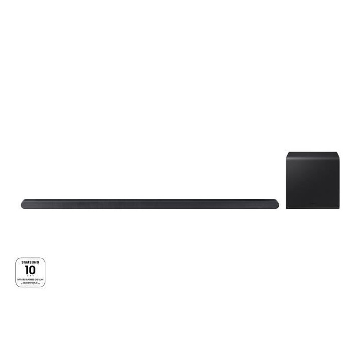 Barre de son - SAMSUNG - HW-S810D - 3.1.2ch - Atmos sans fil - Ultra-fine - Wifi - Bluetooth - Contrôle vocal - Q-Symphony 3.0