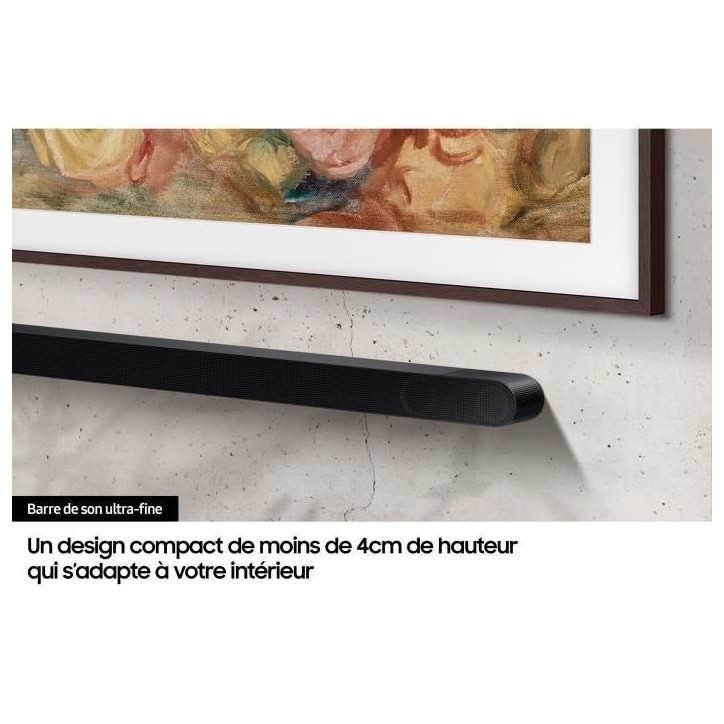 Barre de son - SAMSUNG - HW-S810D - 3.1.2ch - Atmos sans fil - Ultra-fine - Wifi - Bluetooth - Contrôle vocal - Q-Symphony 3.0