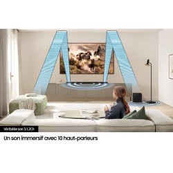 Barre de son - SAMSUNG - HW-S810D - 3.1.2ch - Atmos sans fil - Ultra-f