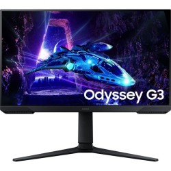 Ecran PC Gamer - SAMSUNG - 24 - FHD - 180Hz - Dalle VA - 1ms - Ajustab