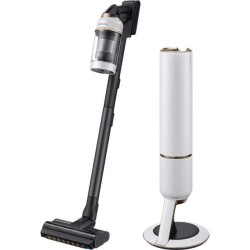 SAMSUNG Bespoke Jet Plus Pet VS20B95823W - Aspirateur Balai + Clean St