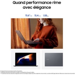 PC Portable - SAMSUNG - Galaxy Book4 - 15,6'' - Intel Core i5 1335U -