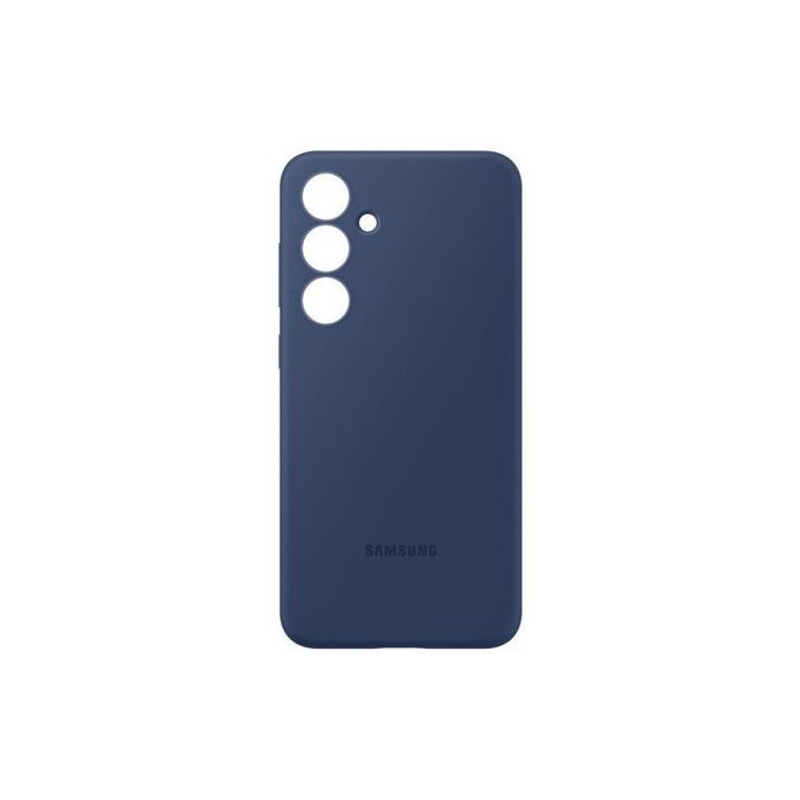 Coque en silicone pour Samsung Galaxy S24 FE Bleu Coque en silicone pour Samsung Galaxy S24 FE Bleu