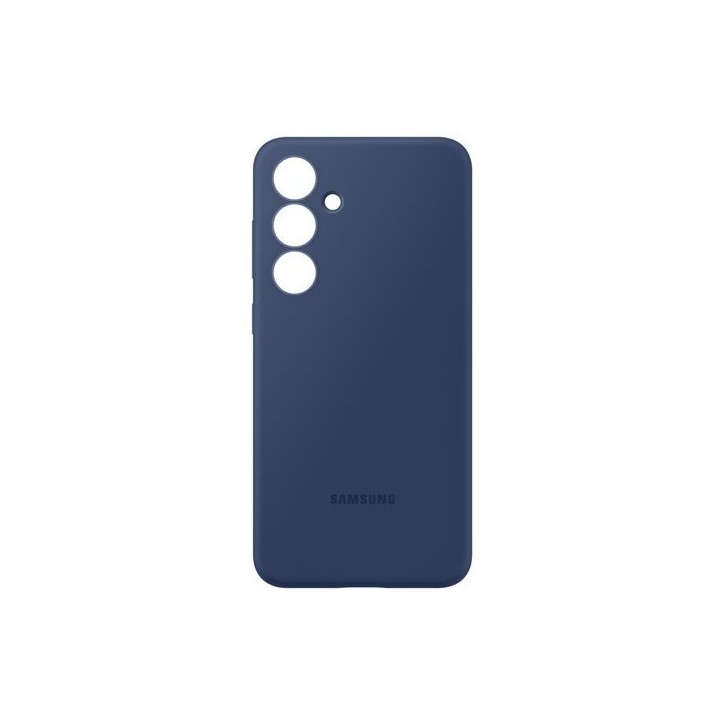 Coque en silicone pour Samsung Galaxy S24 FE Bleu Coque en silicone pour Samsung Galaxy S24 FE Bleu