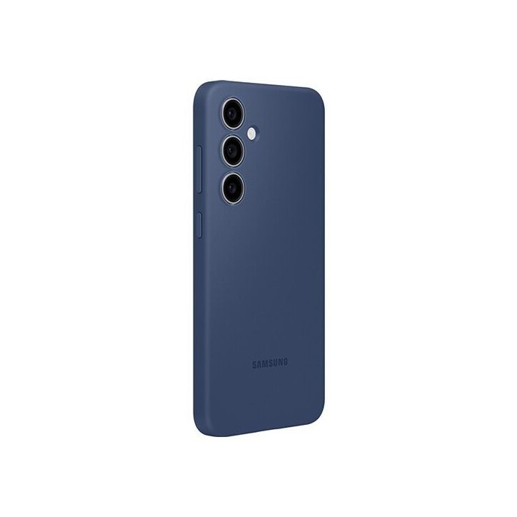 Coque en silicone pour Samsung Galaxy S24 FE Bleu Coque en silicone pour Samsung Galaxy S24 FE Bleu
