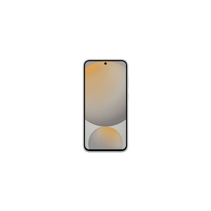 Coque en silicone avec laniere pour Samsung Galaxy S24 FE Gris Coque en silicone avec laniere pour Samsung Galaxy S24 FE Gris