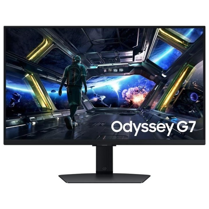 Ecran PC Gamer - SAMSUNG - 27 - UHD - 144Hz - Dalle IPS - 1ms - Ajustable en hauteur - LS27DG702EUXEN