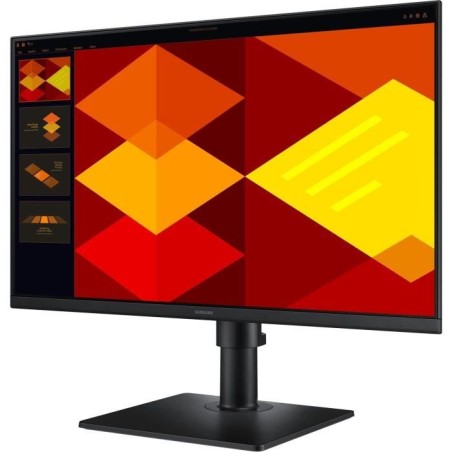 Ecran PC - SAMSUNG - S24D400G - 24'' - FHD 1920x1080 - 100Hz - IPS - 5ms(GTG) - 250cd/m² - Pied reglable - HDMI - DisplayPort