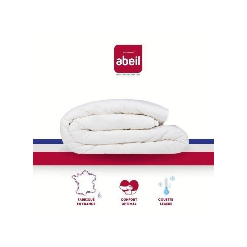 ABEIL Couette légere NUAGE de DOUCEUR 240x260 cm blanc ABEIL Couette légere NUAGE de DOUCEUR 240x260 cm blanc