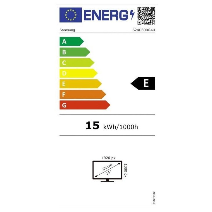 Ecran PC - SAMSUNG - 24 - FHD - 100Hz - Dalle IPS - 5ms - LS24D300GAUXEN Ecran PC - SAMSUNG - 24 - FHD - 100Hz - Dalle IPS - 5ms - LS24D300GAUXEN