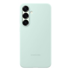 Coque silicone Galaxy S25+ Vert d'eau