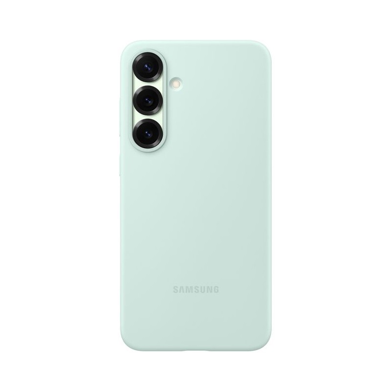 Coque silicone Galaxy S25+ Vert d'eau