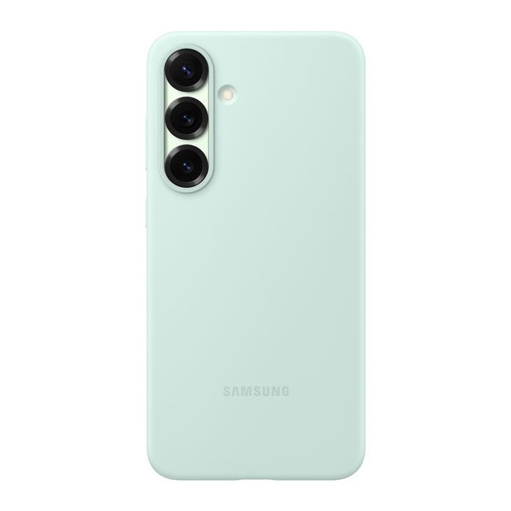 Coque silicone Galaxy S25+ Vert d'eau