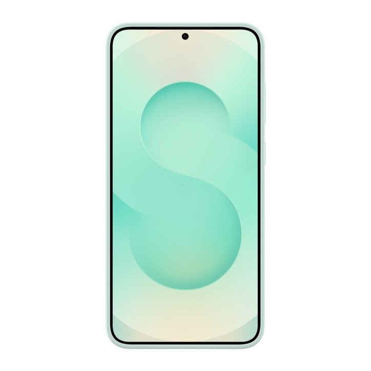 Coque silicone Galaxy S25+ Vert d'eau