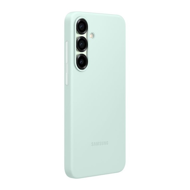 Coque silicone Galaxy S25+ Vert d'eau