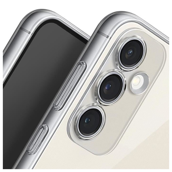 Coque - Samsung - Galaxy S25 Plus - Transparent - Semi-rigide - Durable Coque - Samsung - Galaxy S25 Plus - Transparent - Semi-rigide - Durable