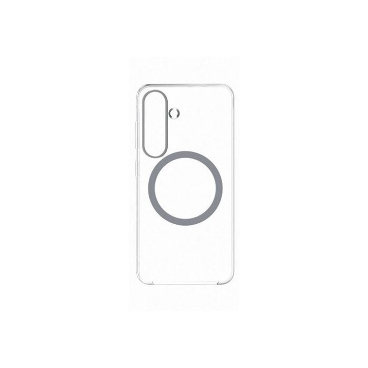 Coque - Samsung - Galaxy S25 - Transparent - Support anneau - Compatible supports magnétiques