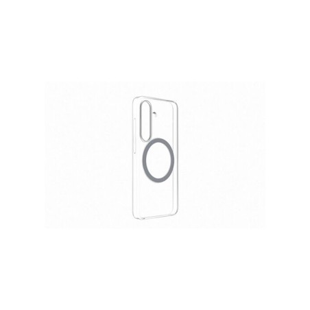 Coque - Samsung - Galaxy S25 - Transparent - Support anneau - Compatible supports magnétiques