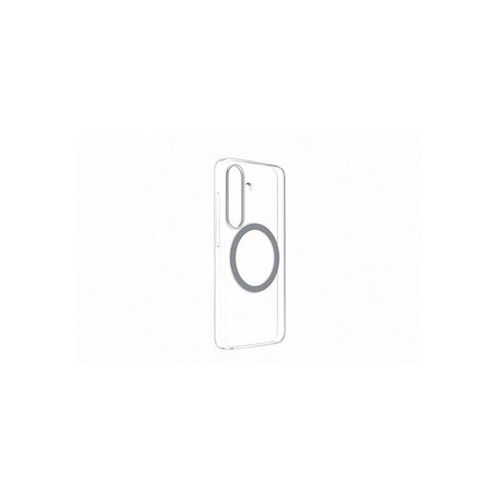 Coque - Samsung - Galaxy S25 - Transparent - Support anneau - Compatible supports magnétiques